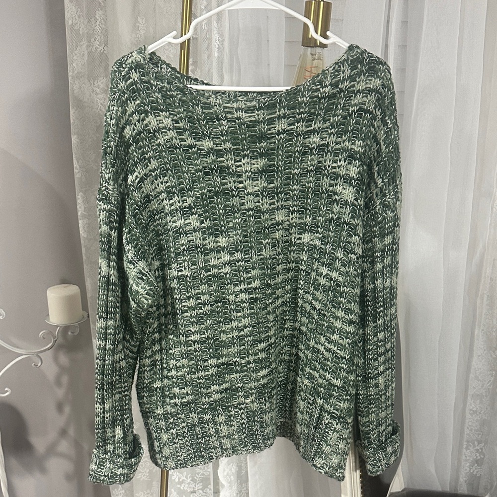 Entro Forest Green Knit Women's Sweater